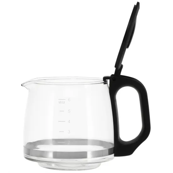 Adler AD4381 filteres tea-kávéfőző, 0.6L, 600W, fekete szín 