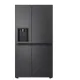 LG GSLC40EPPE side by side hűtőszekrény, Smart Inverter Kompresszor, 417/221L, 91.3x73.5x179 cm, matt éjfekete szín 