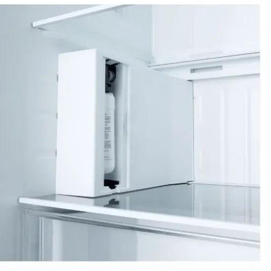 LG GSLC40EPPE side by side hűtőszekrény, Smart Inverter Kompresszor, 417/221L, 91.3x73.5x179 cm, matt éjfekete szín 