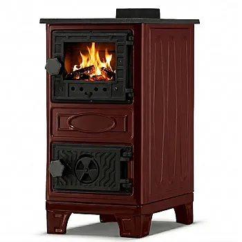 Hunor 304 Mini kandalló 9,5 kW, barna szín 
