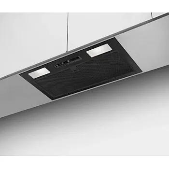 Faber Inka Smart C BK A52 kürtőbe építhető konyhai elszívó, 52 cm, matt fekete, 305.0741.293