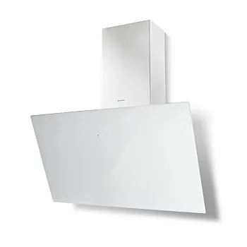 Faber Tweet EV8 LED WH A80 beépíthető falra szerelhető döntött kürtös konyhai elszívó, 80 cm, fehér, 330.0529.667