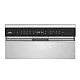 Eta 338090010B mosogatógép, 14 teríték, 3 kosár, automatikus ajtónyitás, 59.8x60x84.5 cm, inox szín 
