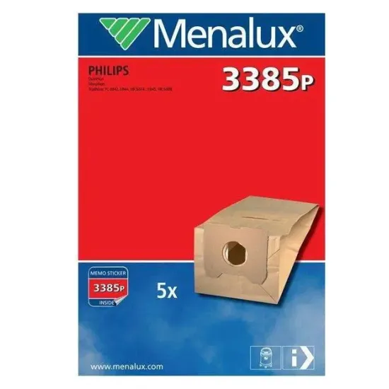 Menalux 3385P 5 db-os papír porzsák szett 