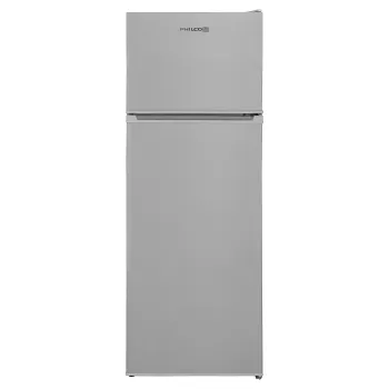 Philco PT 213 EMX felülfagyasztós kombinált hűtőszekrény, 171/42L, 54x57x145 cm, inox szín 