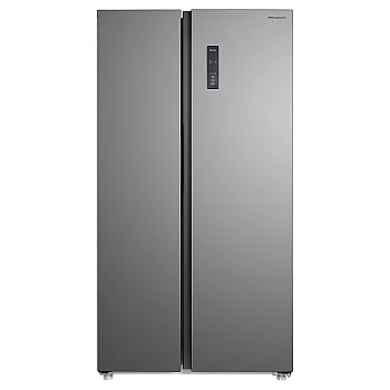 Philco PXSBSI 525 EX No Frost side by side hűtőszekrény, 333/192L, inverter motor, 91.2x64.2x176.2 cm, inox szín 