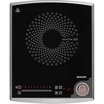Sencor SCP 3414GY indukciós főzőlap, 2000W, fekete szín