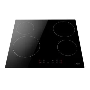 Amica PC6400ZH beépíthető kerámialap, 59.2x52.2x4.8 cm, fekete szín 