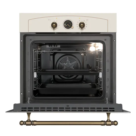 Amica TR110TW beépíthető sütő bézs retro, 59.5x57.5x59.5 cm 