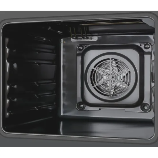 Amica ES06117B beépíthető sütő, 62L, 59.5x57x59.5 cm, matt fekete szín 