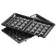 Amica SMK 4011 3:1 szendvicssütő, szendvics, grill, gofri 750W, fekete szín 