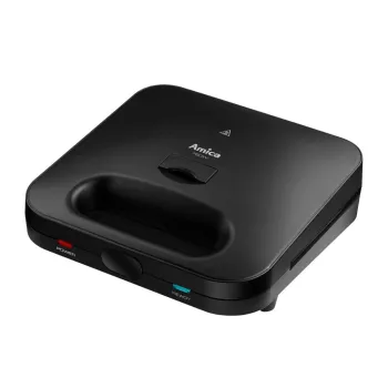 Amica SMK 4011 szendvicssütő, 750W, fekete szín 