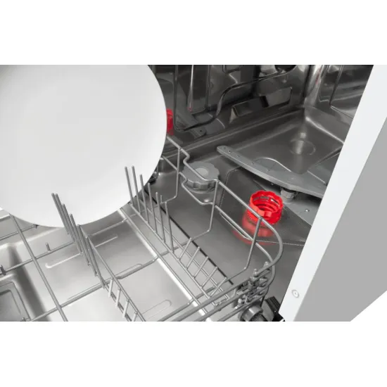 Amica MV 456 ADW keskeny mosogatógép, 10 teríték, 44.8x60x84.5 cm, fehér szín 