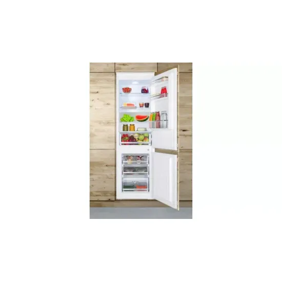 Amica BK3265.4U beépíthető kombinált alulfagyasztós hűtőszekrény, 195/75L, 54x55x176.9 cm 