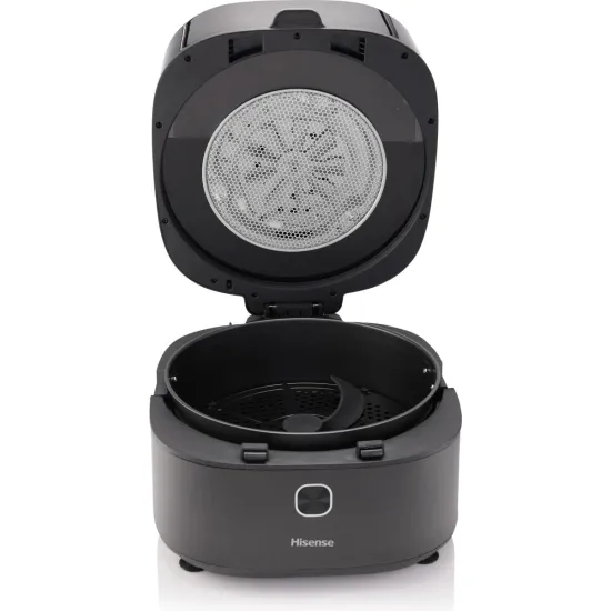 Hisense HAF1350DR forrólevegős sütő, Air Fryer, 6.7L, 1350W, antracit szín 