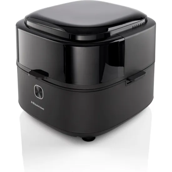 Hisense HAF1350DR forrólevegős sütő, Air Fryer, 6.7L, 1350W, antracit szín 