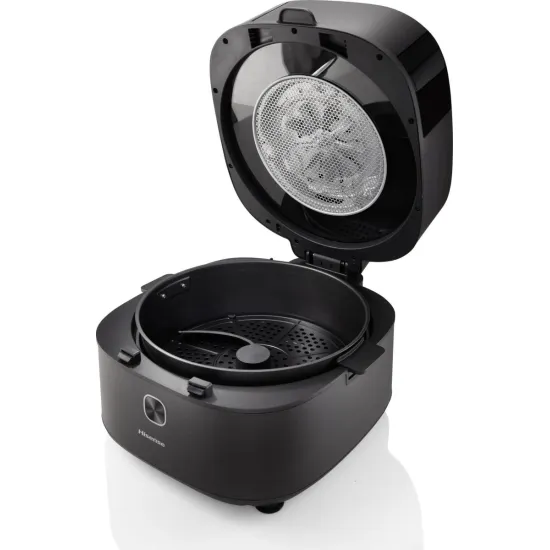 Hisense HAF1350DR forrólevegős sütő, Air Fryer, 6.7L, 1350W, antracit szín 
