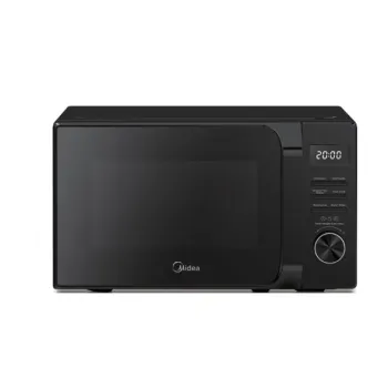 Midea AG20CF2EBK mikrohullámú sütő, 700W, 20L, fekete szín 