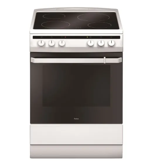 Amica 54034 kerámialapos tűzhely, 62L, 60x60x85 cm