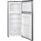 MPM MPM-125-CZ11/E felülfagyasztós kombinált hűtőszekrény, 89/28L, 48x53x115 cm, sötét inox szín 