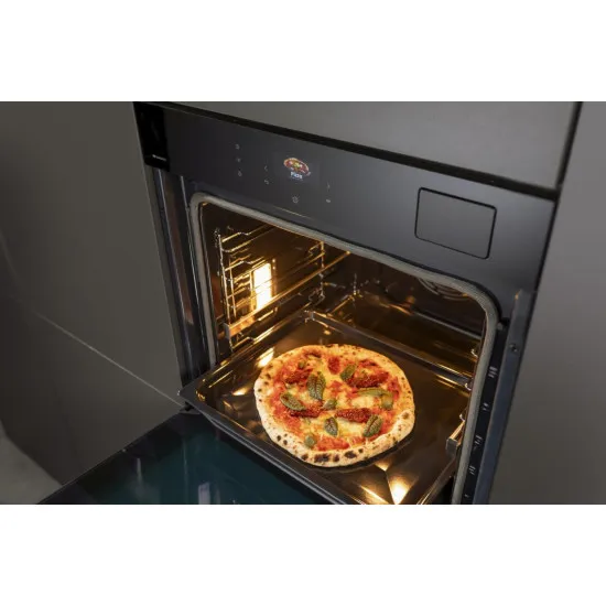 Hisense BAS614P8B beépíthető sütő, 77L, Wifi, pirolitikus tisztítás, 59.5x56.4x59.5 cm, fekete szín 