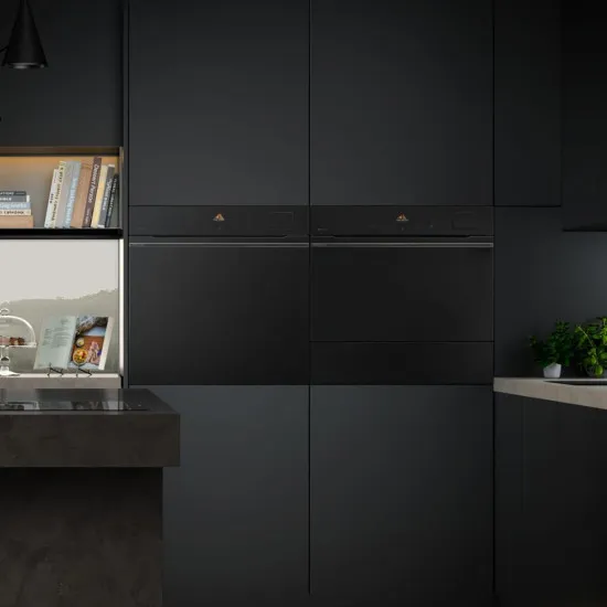 Hisense BFS615S8B beépíthető sütő, 77L, Wifi, 59.5x56.4x59.5 cm, fekete szín 