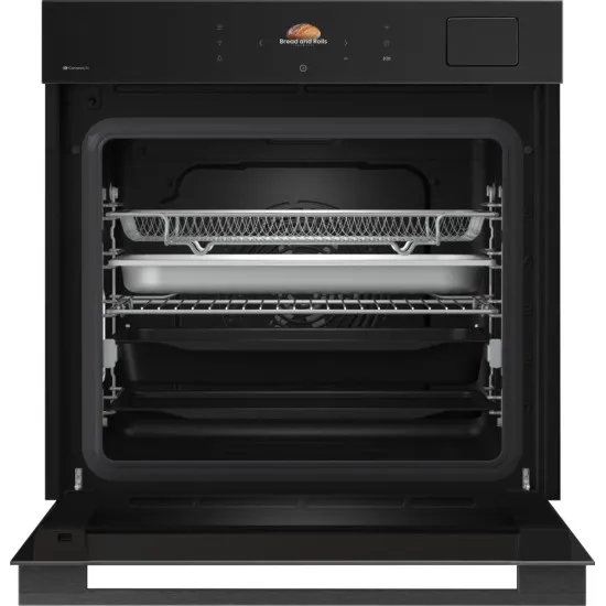 Hisense BFS615S8B beépíthető sütő, 77L, Wifi, 59.5x56.4x59.5 cm, fekete szín 