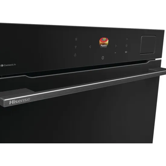 Hisense BFS615S8B beépíthető sütő, 77L, Wifi, 59.5x56.4x59.5 cm, fekete szín 