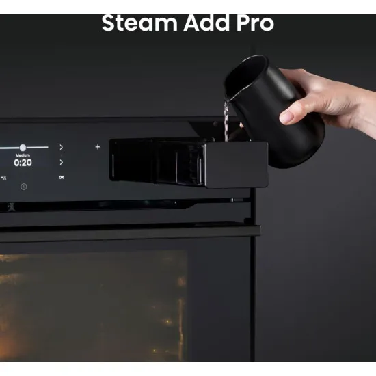 Hisense BFS615S8B beépíthető sütő, 77L, Wifi, 59.5x56.4x59.5 cm, fekete szín 