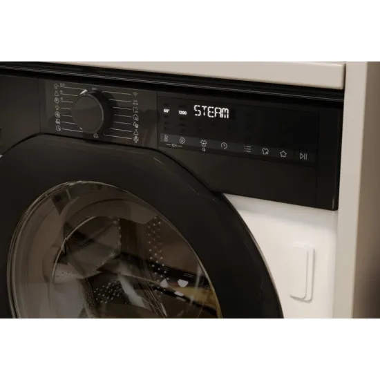 Haier BHA6S69M6DB9J-S beépíthető elöltöltős mosógép, 9 kg, inverter motor, Wifi, gőz, 60x52.5x82 cm