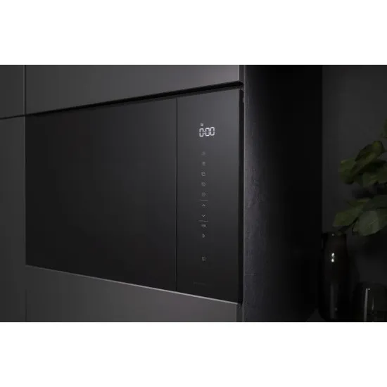 Hisense BIM325GI63DBG beépíthető mikróhullámú sütő, 900W, 25L, 59.5x39.6x38.6 cm, fekete szín 