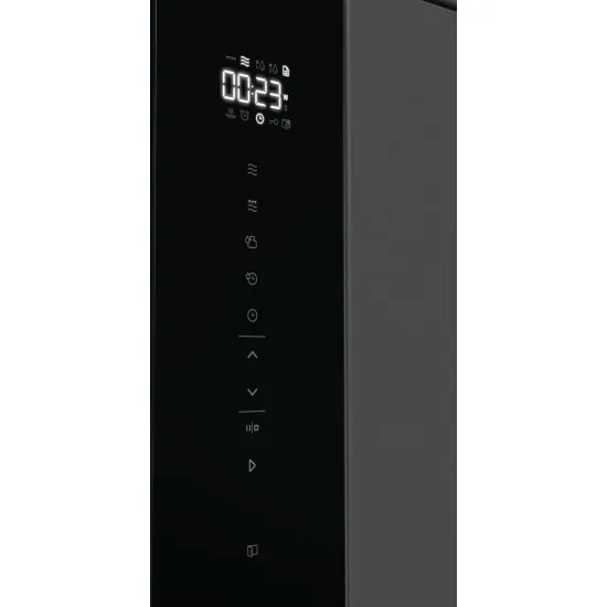 Hisense BIM325GI63DBG beépíthető mikróhullámú sütő, 900W, 25L, 59.5x39.6x38.6 cm, fekete szín 