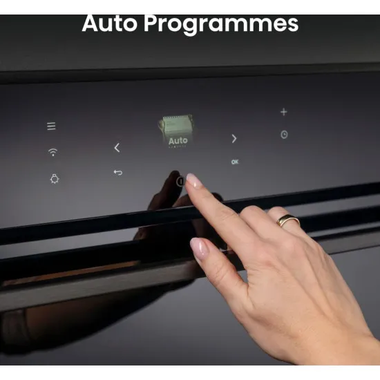 Hisense BIM406A8B beépíthető kompakt sütő és mikró, 50L, 59.5x54.6x45.5 cm, fekete szín 