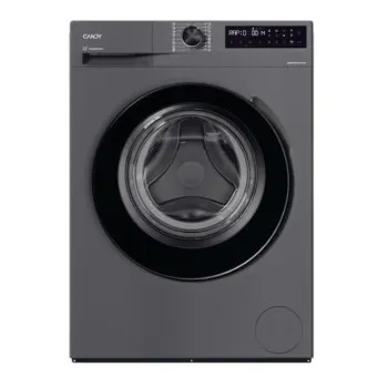 Candy BR 26SSB6G-S elöltöltős mosógép, 6 kg, gőz, Wifi, inverter motor, 59.5x42x85 cm, antracit szín 