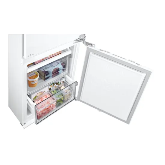 Samsung BRB80F30AEF0EO No Frost beépíthető alulfagyasztós kombinált hűtőszekrény, Wifi, 224/74L,54x55x193.5 cm 