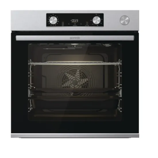 Gorenje BSA6737E15X beépíthető sütő, 77L, 59.5x56.4x59.5 cm, inox szín 