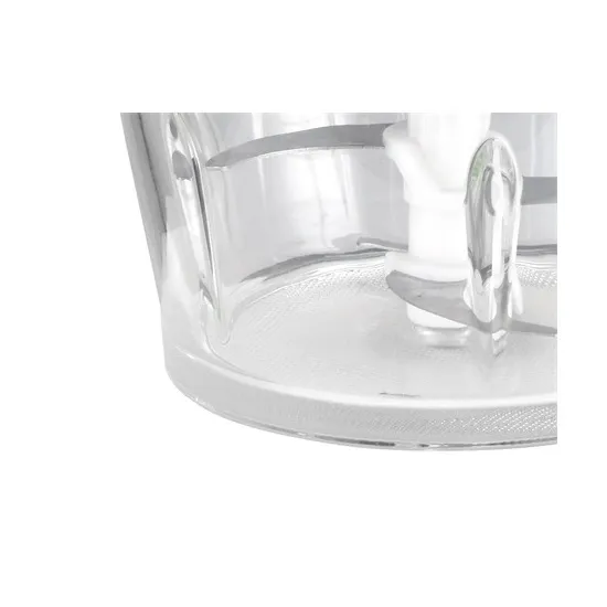 Beper P102ROB001 aprító, 500W, 1.5L, üvegtállal, ezüst szín 