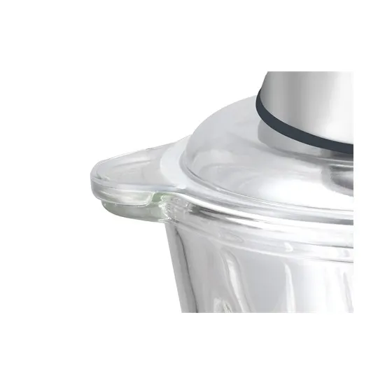 Beper P102ROB001 aprító, 500W, 1.5L, üvegtállal, ezüst szín 