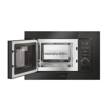 Candy CA20FMW7NB beépíthető mikrohullámú sütő, 20L, 59.5x34.35x38.8 cm, fekete szín