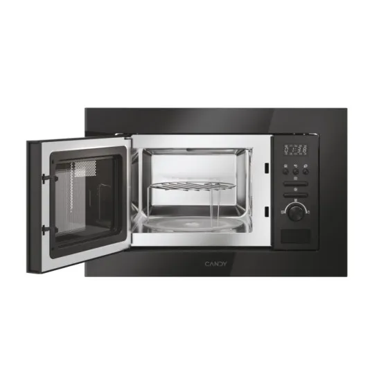 Candy CA20FMW7NB beépíthető mikrohullámú sütő, 20L, 59.5x34.35x38.8 cm, fekete szín