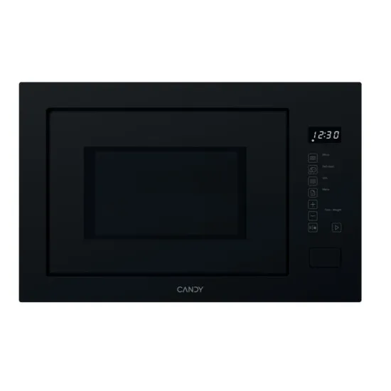 Candy CA38FL7N25WXB beépíthető mikrohullámú sütő, grill, 25 liter, 59.5x36.75x38.5 cm, fekete szín