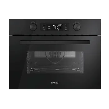 Candy CA4MWNSB6N beépíthető mikrohullámú sütő, 900W, 44L, 48.4x45.7x45.4 cm, fekete szín 