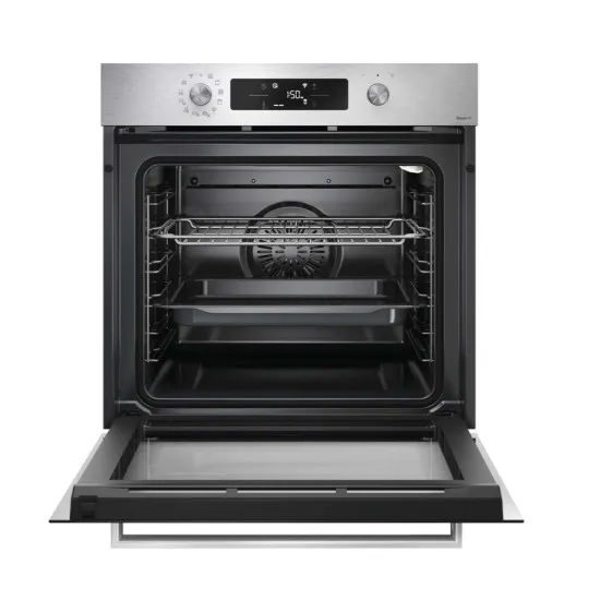 Candy CA6 NP5B3EHTX beépíthető elektromos sütő, 12 funkció, XL sütőtér 78 liter, hidrolitikus tisztítás, 59.5x56.8x59.5 cm 