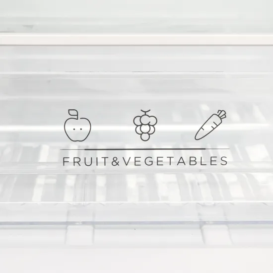 Vivax CF-174ELF S alulfagyasztós kombinált hűtőszekrény, 115/59L, 47x51.1x150 cm, ezüst szín 