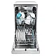 Candy CF0C7SB0FX mosogatógép, 10 teríték, automatikus ajtónyitás, inverter motor, Wifi, 44.8x60.5x84.6 cm, inox szín