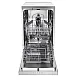 Candy CF0C7SB0FX mosogatógép, 10 teríték, automatikus ajtónyitás, inverter motor, Wifi, 44.8x60.5x84.6 cm, inox szín
