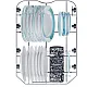 Candy CF0C7SB0FX mosogatógép, 10 teríték, automatikus ajtónyitás, inverter motor, Wifi, 44.8x60.5x84.6 cm, inox szín