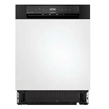 Candy CH 5B3F1B kezelőpaneles beépíthető mosogatógép, inverter motor, 3 kosár, automatikus ajtónyitás, 15 teríték, Wifi, 59.7x57.2x81.8 cm 