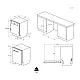 Candy CI 3E7L0W2 teljesen beépíthető mosogatógép, 13 teríték, Wifi, inverter motor, 59.7x55.5x81.8 cm