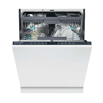 Candy CI 6B4S1PSA1 teljesen beépíthető mosogatógép, inverter motor, automatikus ajtónyitás, Wifi, 16 teríték, 59.7x55.5x81.8 cm